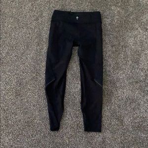 black w/ mesh size 8 ivivva leggings